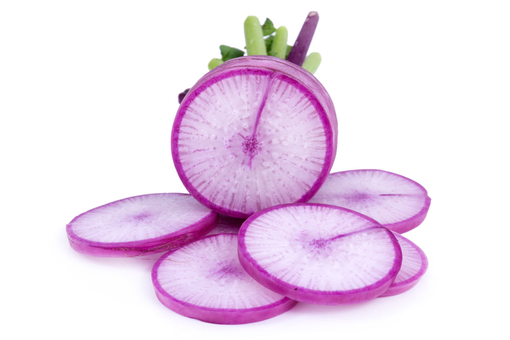 Purple plum Radish