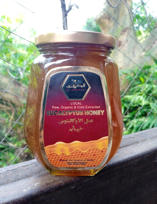 Eucalyptus Honey 500g (Artisanal, Local, Raw and Organic)